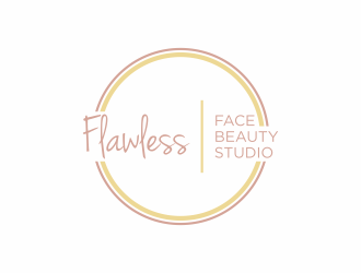 Flawless Face Beauty Studio logo design by menanagan