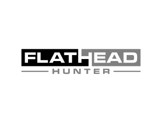 FlatHead Hunter logo design by p0peye