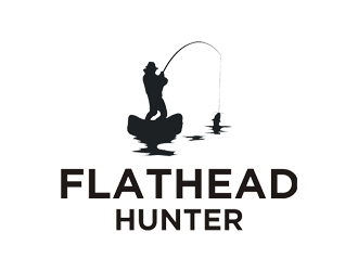FlatHead Hunter logo design by Rizqy