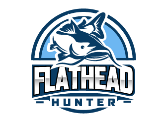 FlatHead Hunter logo design by logy_d
