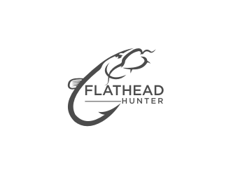 FlatHead Hunter logo design by Franky.