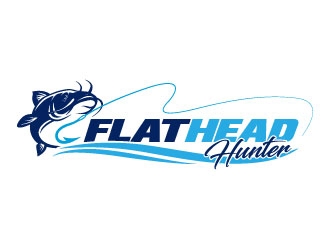 FlatHead Hunter logo design by daywalker
