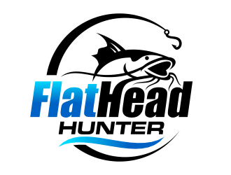 FlatHead Hunter logo design by ingepro