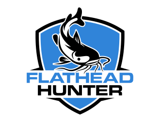 FlatHead Hunter logo design by ingepro