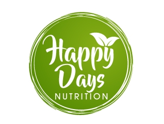 Happy Days NUTRITION logo design by AamirKhan