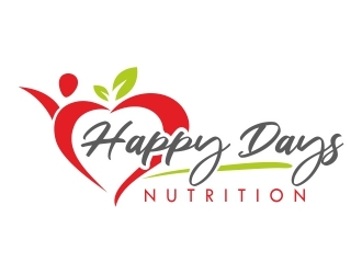 Happy Days NUTRITION logo design by ruki