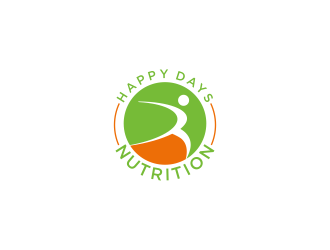 Happy Days NUTRITION logo design by luckyprasetyo