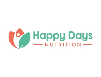 Happy Days NUTRITION logo design by akilis13