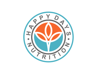 Happy Days NUTRITION logo design by Jhonb