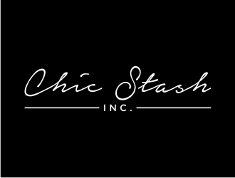 Chic Stash, Inc. logo design by puthreeone