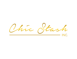 Chic Stash, Inc. logo design by scolessi