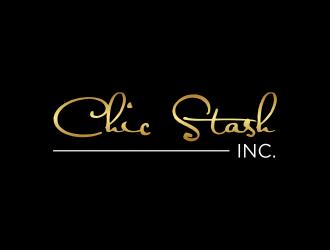 Chic Stash, Inc. logo design by scolessi