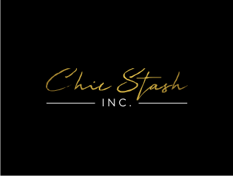 Chic Stash, Inc. logo design by Franky.