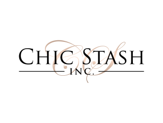 Chic Stash, Inc. logo design by scolessi