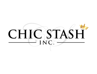 Chic Stash, Inc. logo design by scolessi