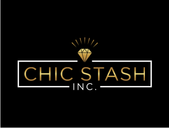 Chic Stash, Inc. logo design by puthreeone