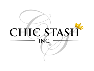 Chic Stash, Inc. logo design by scolessi