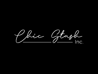 Chic Stash, Inc. logo design by pambudi