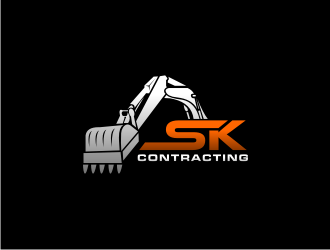 SK Contracting  logo design by Franky.