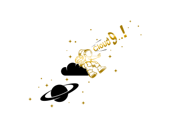 Cloud 9  logo design by Kanya