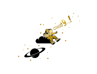 Cloud 9  logo design by Kanya