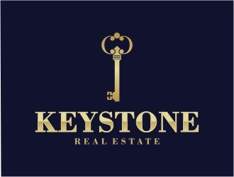 Keystone Real Estate logo design by Mardhi