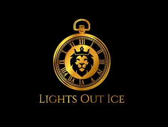 Lights Out Ice logo design by jaize