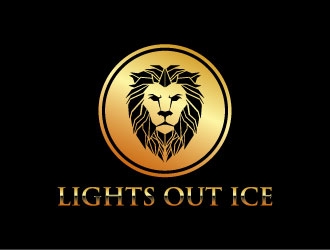 Lights Out Ice logo design by daywalker