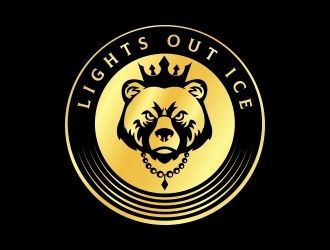 Lights Out Ice logo design by rizuki