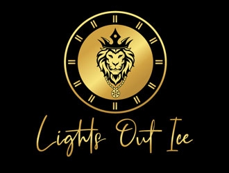 Lights Out Ice logo design by LogoInvent