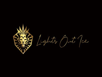 Lights Out Ice logo design by er9e