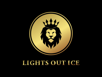 Lights Out Ice logo design by done