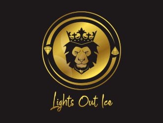 Lights Out Ice logo design by Kipli92
