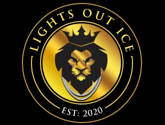 Lights Out Ice logo design by ProfessionalRoy