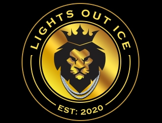 Lights Out Ice logo design by ProfessionalRoy