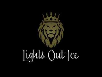 Lights Out Ice logo design by kunejo