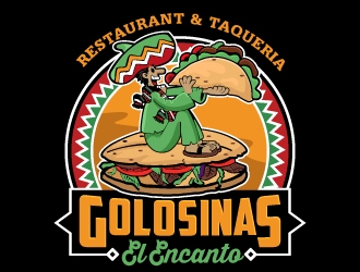 Golosinas El Encanto logo design by LucidSketch