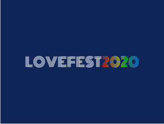 LOVEFEST2020 logo design by hopee
