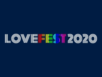 LOVEFEST2020 logo design by jaize