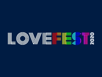 LOVEFEST2020 logo design by jaize