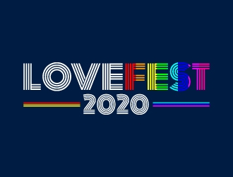LOVEFEST2020 logo design by jaize