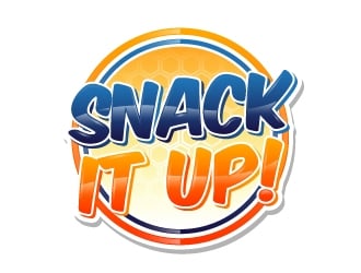 SNACK IT UP! logo design by Kirito