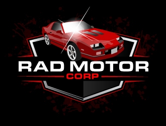Rad Motor Corp; RMC logo design by AamirKhan