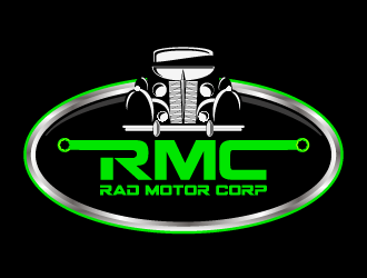 Rad Motor Corp; RMC logo design by Ultimatum