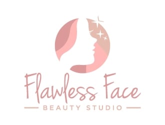 Flawless Face Beauty Studio logo design by akilis13