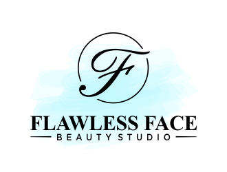 Flawless Face Beauty Studio logo design by done
