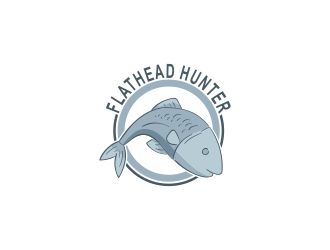 FlatHead Hunter logo design by alhamdulillah
