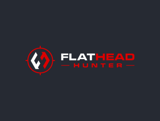 FlatHead Hunter logo design by Asani Chie