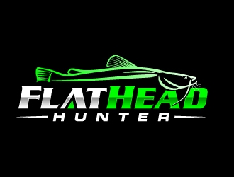 FlatHead Hunter logo design by jaize