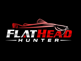 FlatHead Hunter logo design by jaize